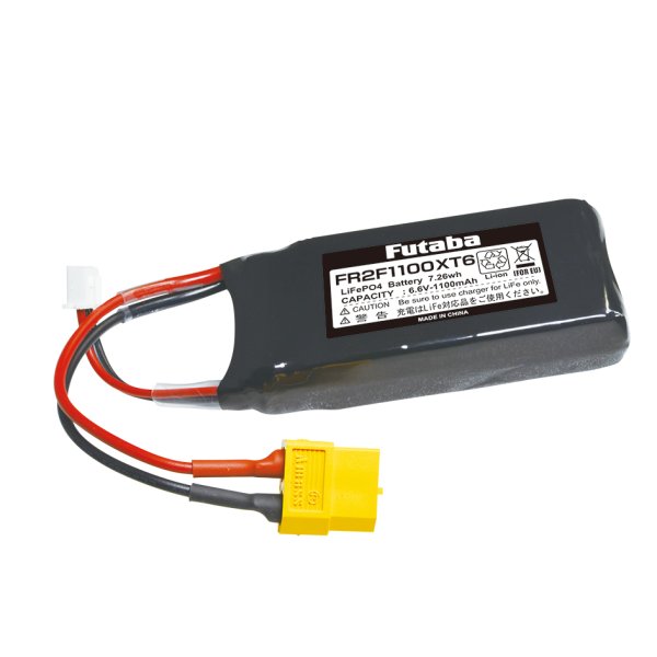 画像1: 受信機用 Li-Feバッテリー FR2F1100XT60 (1)