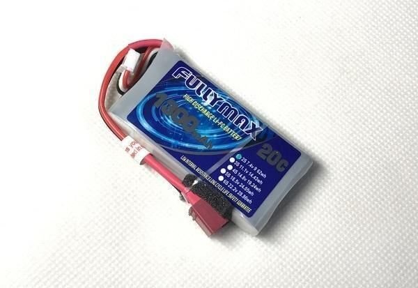 画像1:  FULLYMAX  受信機用 Lipo　1300mA（ディーンズコネクター） (1)